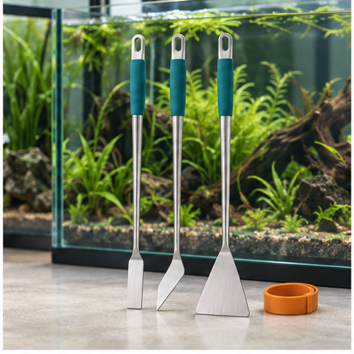 Substrate Leveling Spatula Set — 3 Piece — lifestyle