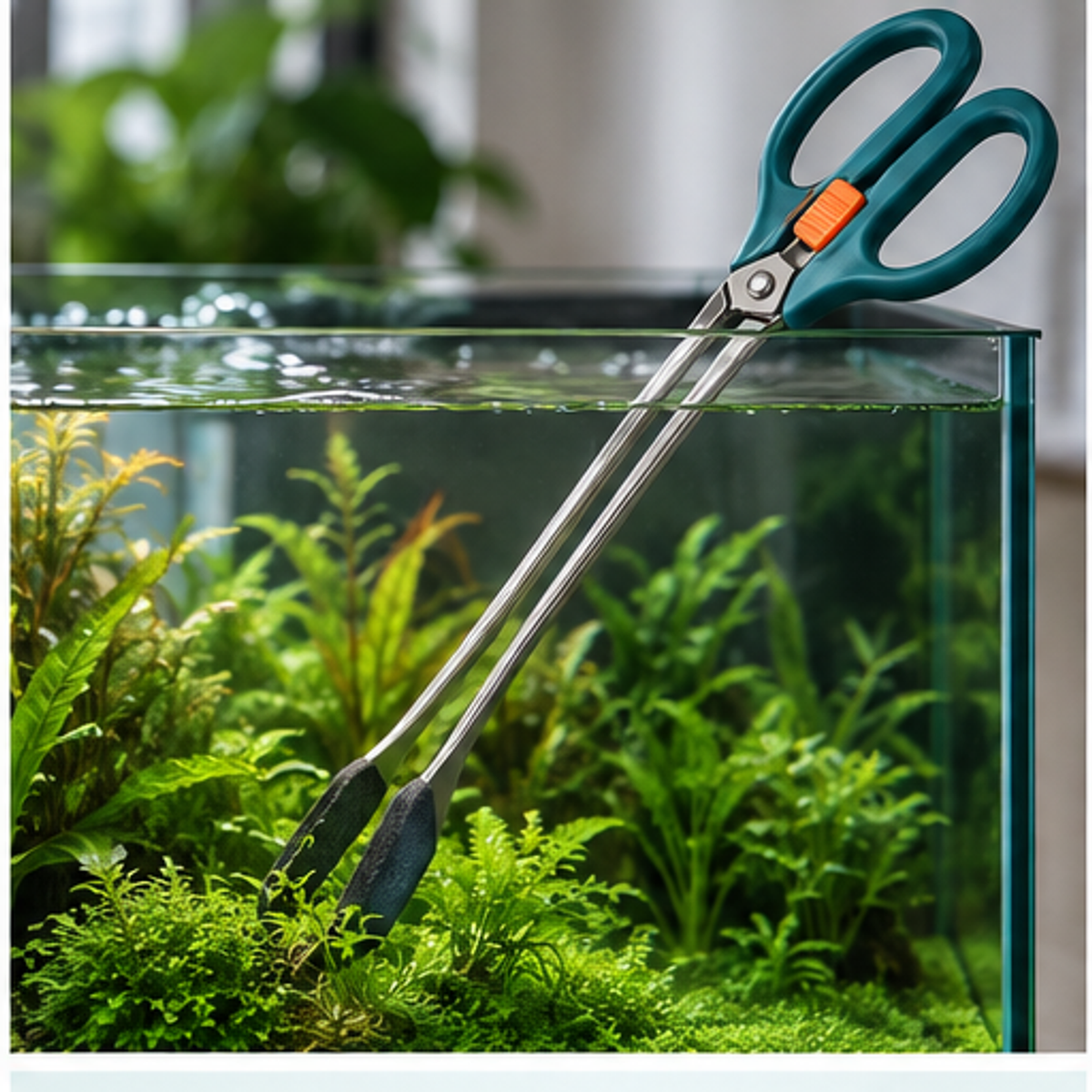 Aquascape Stone Placement Tongs — lifestyle