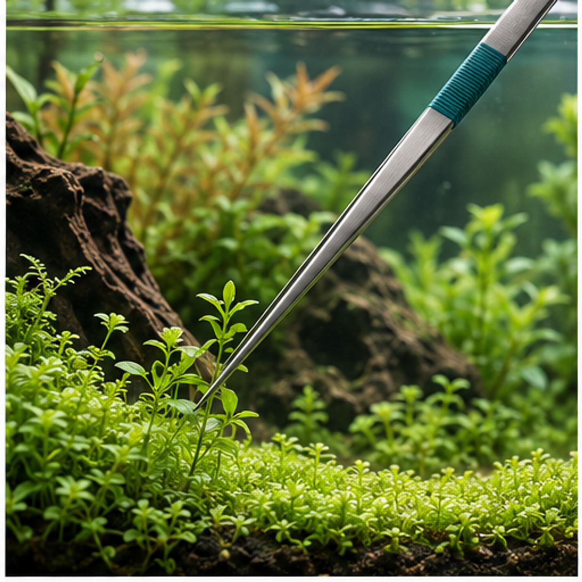Aquascaping Tweezer Pair — lifestyle