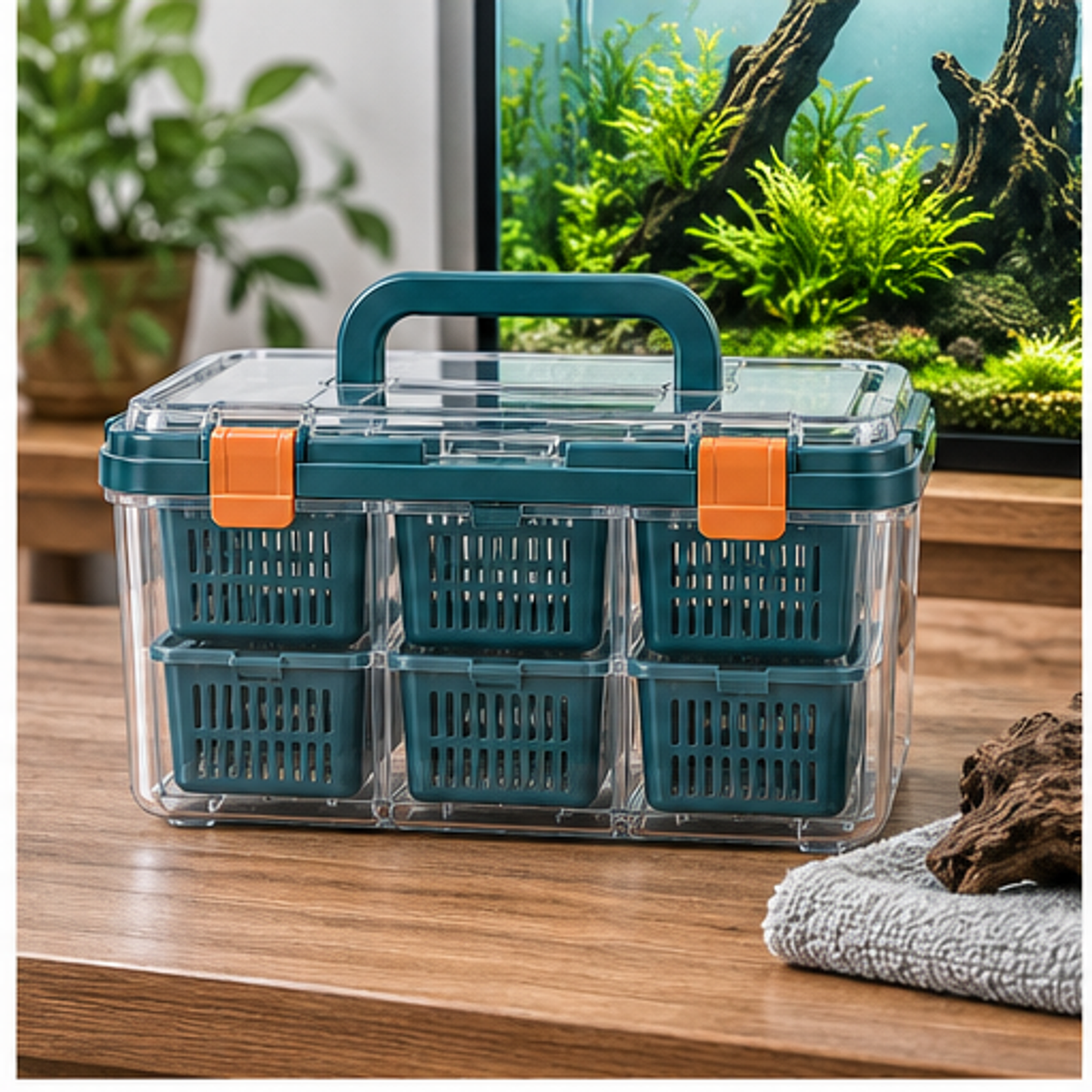 Filter Media Organizer Case — lifestyle