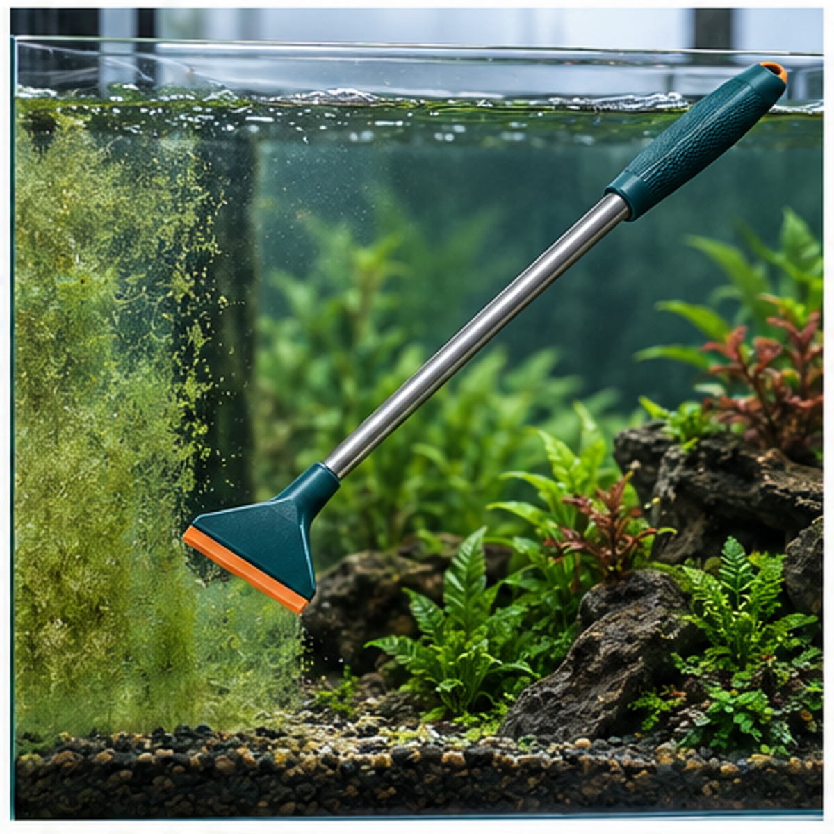 Long-Handle Algae Scraper Set — lifestyle