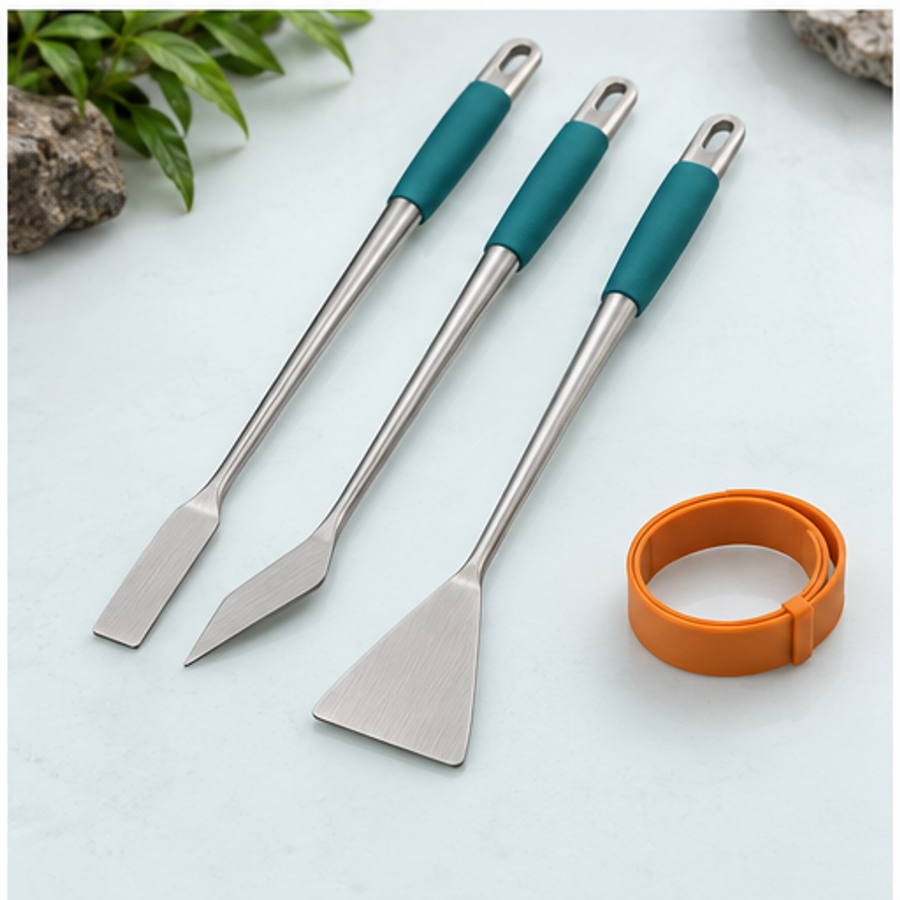 Substrate Leveling Spatula Set — 3 Piece — overview